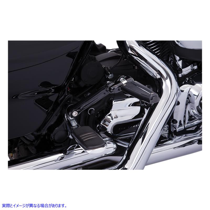取寄せ 調整可能なパッセンジャーペグマウント - ブラック シロ Adjustable Passenger Peg Mount - Black 60220 DRAG 16201778