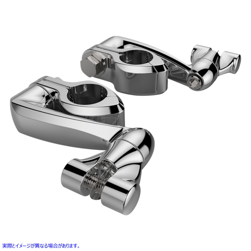 取寄せ ピンレスクランプ - クローム - 4インチ延長 シロ Pinless Clamp - Chrome - 4 Extension 60004 DRAG 16240300