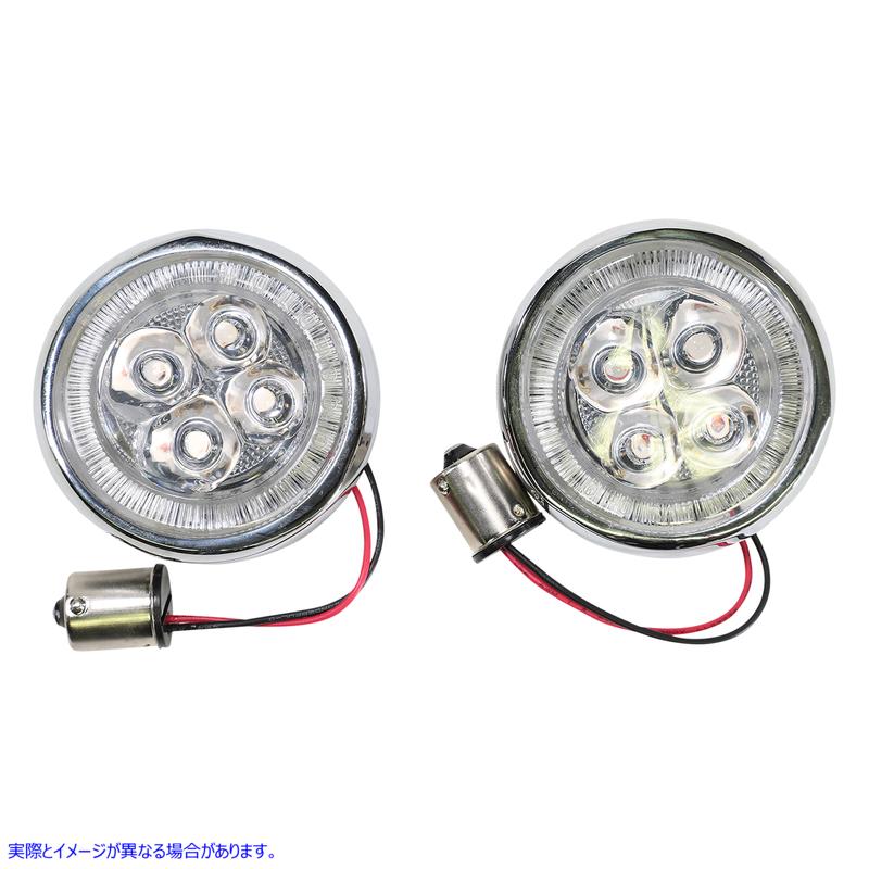 取寄せ シグナルインサート - クローム/レッド シロ Signal Insert - Chrome/Red 45501 DRAG 20402207