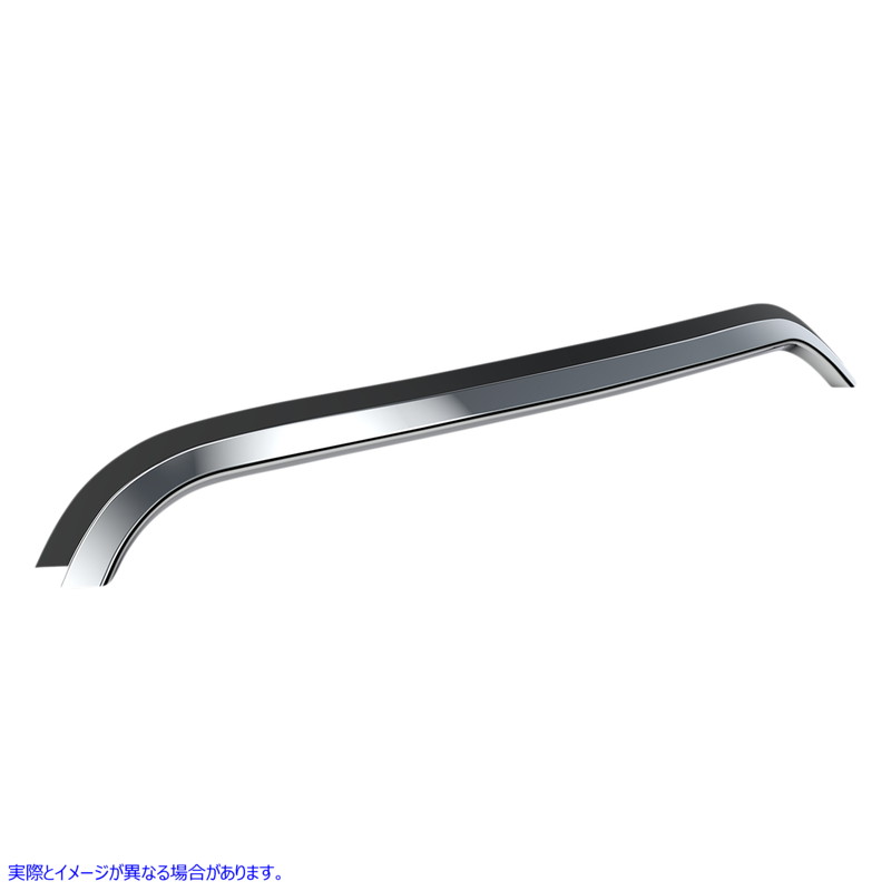 取寄せ フロントガラスセンターライトトリム - クローム シロ Windshield Center Light Trim - Chrome 11052 DRAG 20402217｜ハーレーパーツデポ 7,430円