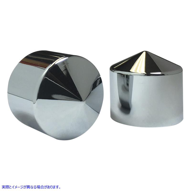 取寄せ キャップ ロッカーボックス ピークド クローム シロ Caps Rocker Box Peaked Chrome 70007 DRAG 24040632｜ハーレーパーツデポ