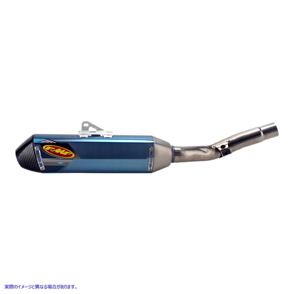 取寄せ ファクトリー4.1 RCTマフラー - 陽極酸化チタン エフエムエフ Factory 4.1 RCT Muffler - Anodized Titanium 042259 DRAG 18211222|ハーレーパーツデポ