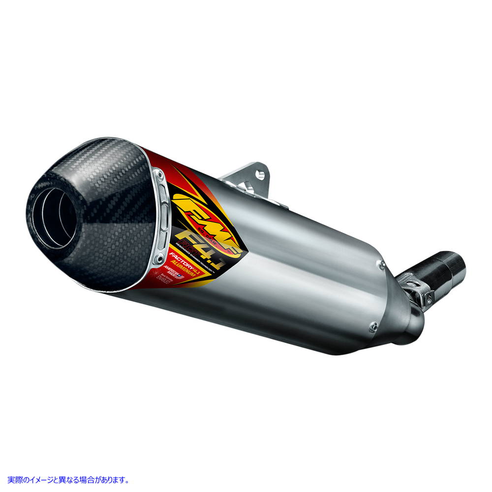 取寄せ ファクトリー4.1 RCTマフラー - アルミニウム エフエムエフ Factory 4.1 RCT Muffler - Aluminum 045558 DRAG 18211633