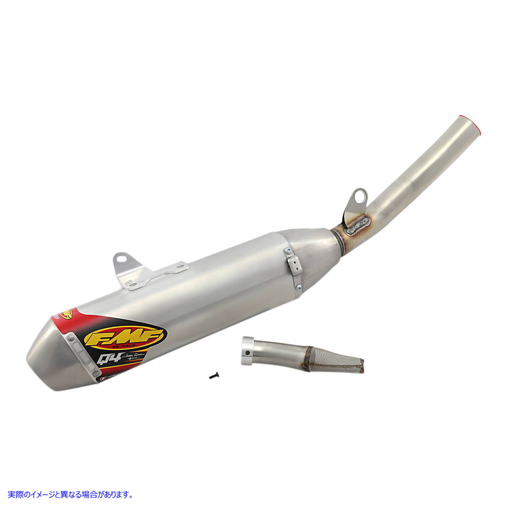 取寄せ Q4 HEXマフラー エフエムエフ Q4 HEX Muffler 044452 DRAG 18211882｜ハーレーパーツデポ 59,310円