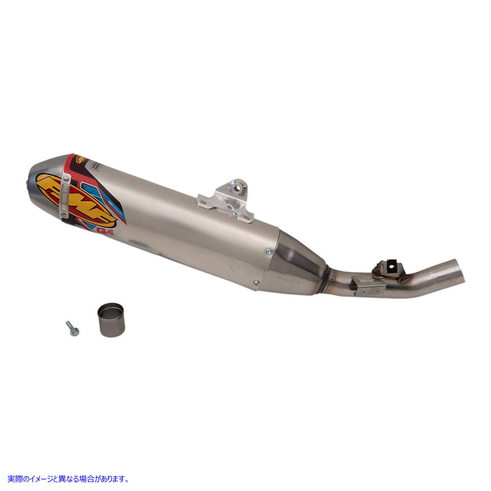 取寄せ Q4 HEXマフラー エフエムエフ Q4 HEX Muffler 041578 DRAG 18211952