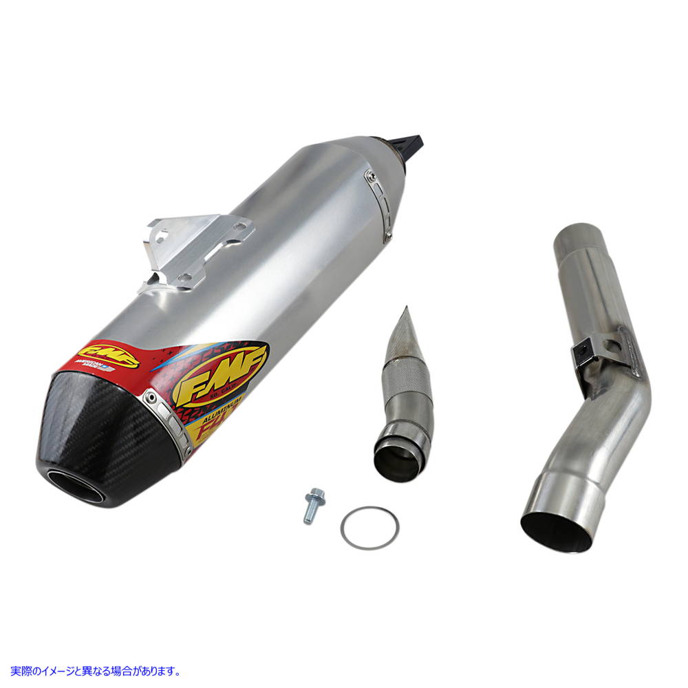 取寄せ ファクトリー4.1 RCTマフラー - アルミニウム エフエムエフ Factory 4.1 RCT Muffler - Aluminum 042374 DRAG 18211953