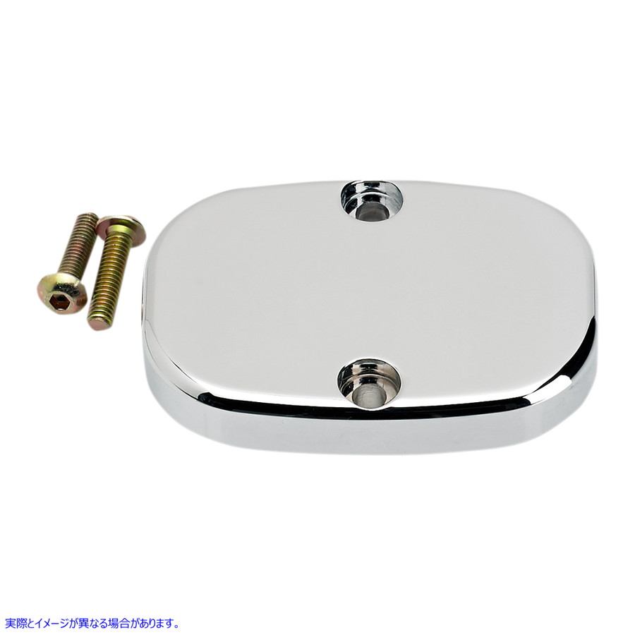取寄せ マスターシリンダーカバー - スムース - クローム - FL ジョーカーマシーン Master Cylinder Cover - Smooth - Chrome - FL 08-010C DRAG 17310553