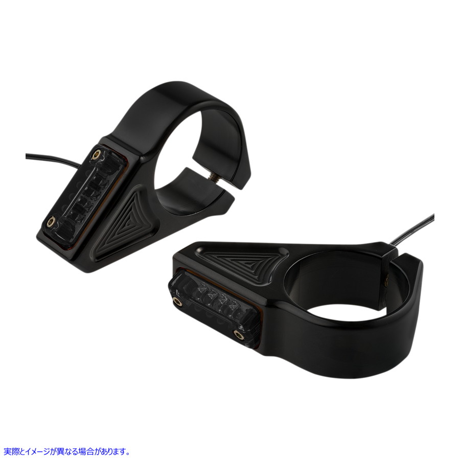 取寄せ ウィンカー - 39 mm - アンバー - ブラック ジョーカーマシーン Turn Signal - 39 mm - Amber - Black 05-303-1 DRAG 20201997