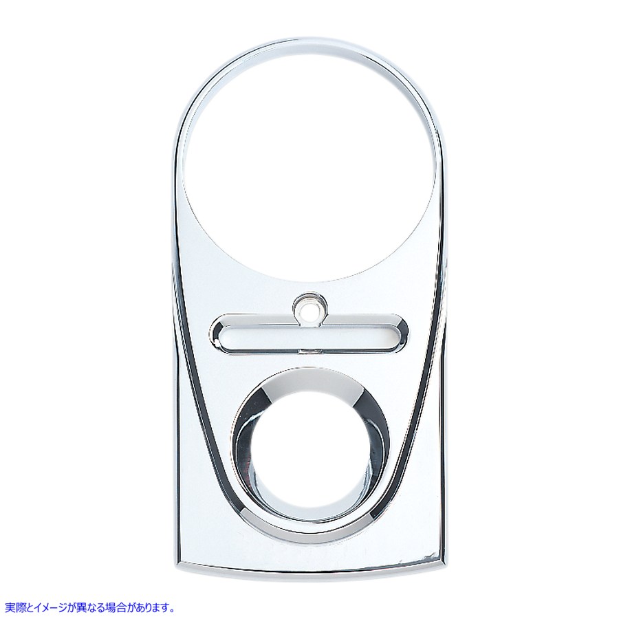 取寄せ ティアドロップ型アッパーダッシュカバー - スムース - クローム ジョーカーマシーン Tear Drop Upper Dash Cover - Smooth - Chrome 04-21S DRAG DS373881