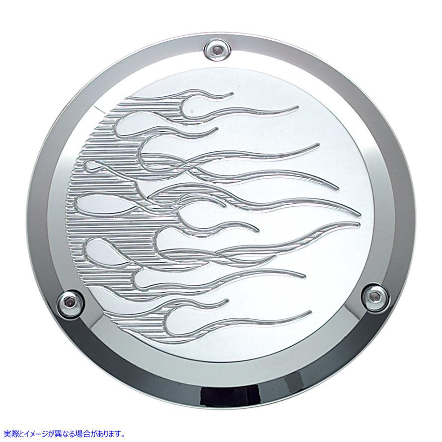 取寄せ ダービーカバー - 炎 ジョーカーマシーン Derby Cover - Flame 921017FC DRAG DS375061