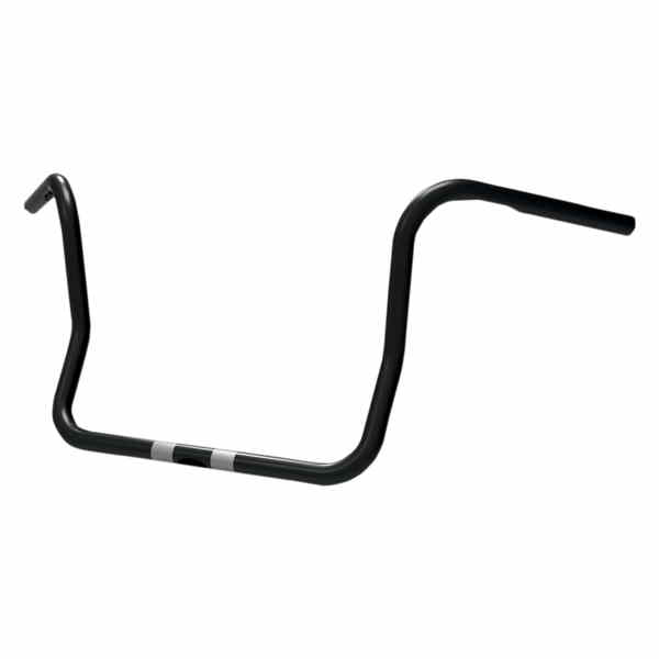 取寄せ ハンドルバー - FLH - 12インチ - ブラック クロームワークス Handlebar - FLH - 12 - Black 300824 DRAG 06011703|ハーレーパーツデポ