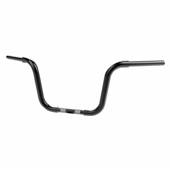 取寄せ ハンドルバー - エイプハンガー - ボバー - 10インチ - ブラック クロームワークス Handlebar - Ape Hanger - Bobber - 10 - Black 300875 DRAG 06012830|ハーレーパーツデポ