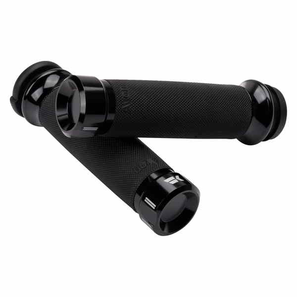 取寄せ グリップ - クラシック - カスタムコンター - TBW - ブラック クロームワークス Grips - Klassic - Custom Contour - TBW - Black 500180 DRAG 06303075