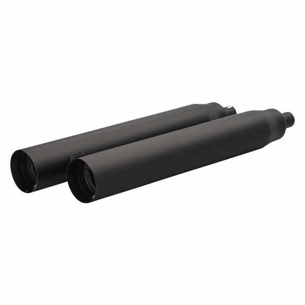 取寄せ 4-1/2インチ ウォーハンマーマフラー - ブラック クロームワークス 4-1/2 War Hammer Mufflers - Black 202235 DRAG 18114323