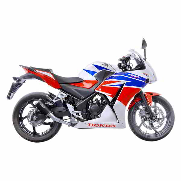 取寄せ LV-10 ブラックエディションマフラー - CBR300 レオビンチ LV-10 Black Edition Muffler - CBR300 15211BU DRAG 18113498