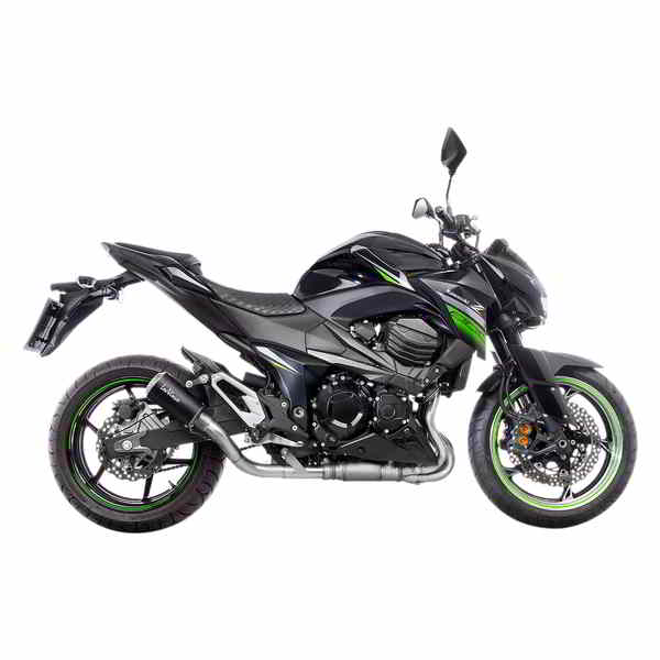 取寄せ LV-10 ブラックエディションマフラー - Z800 レオビンチ LV-10 Black Edition Muffler - Z 800 15214BU DRAG 18113504