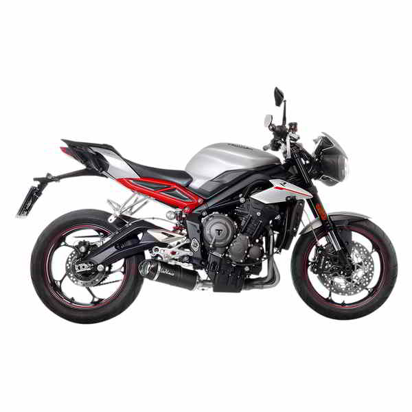 取寄せ LV One Evo マフラー - カーボンファイバー - ストリートトリプル 765 レオビンチ LV One Evo Muffler - Carbon Fiber - Street Triple 765 14289EU DRAG 18113765