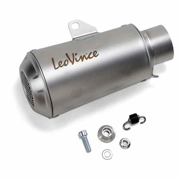 取寄せ 54mmユニバーサルLV-10スリップオンマフラー - ステンレススチール レオビンチ 54mm Universal LV-10 Slip-On Muffler - Stainless Steel 9746U DRAG 18113791