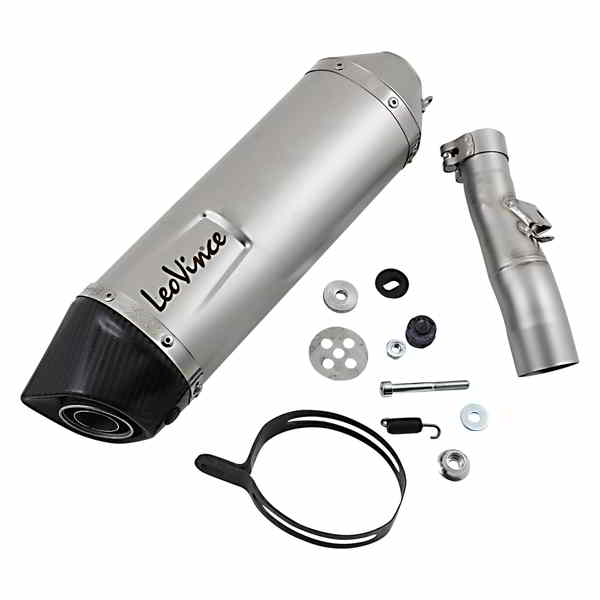 取寄せ LV One マフラー - ステンレススチール - NC750 レオビンチ LV One Muffler - Stainless Steel - NC750 14189EU DRAG 18113805