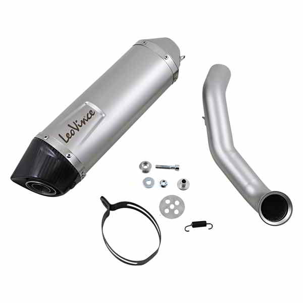 取寄せ LV One Evo マフラー - ステンレススチール レオビンチ LV One Evo Muffler - Stainless Steel 14302EU DRAG 18113964
