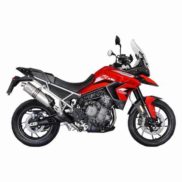 取寄せ LV One EVO スリップオンマフラー - ステンレススチール - Tiger 900 レオビンチ LV One EVO Slip-On Muffler - Stainless Steel - Tiger 900 14352EU DRAG 18114143