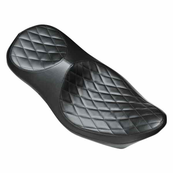 取寄せ スーパーヴィランシート - ダイヤモンド - ブラック - FL 08-23 ラペラ Super Villain Seat - Diamond - Black - FL '08-'23 LK-817SVDM DRAG 08010922|ハーレーパーツデポ