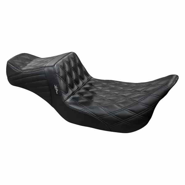 取寄せ テールウィップ ダディロングレッグスシート - ダブルダイヤモンド - ブラック - ツーリング 08-24 ラペラ Tailwhip Daddy Long Legs Seat - Double Diamond - Black - Touring '08-'24 LK-587DLDD DRAG 08011438
