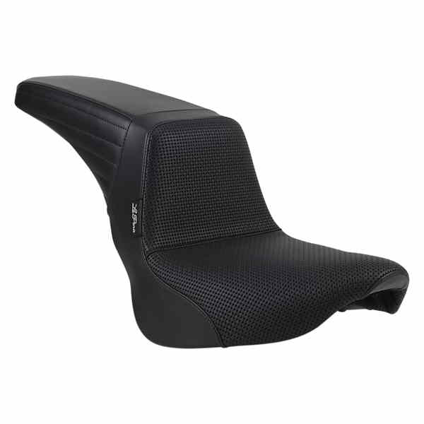 取寄せ キックフリップシート - バスケットウィーブ - ブラック - ソフテイル 18-23 ラペラ Kickflip Seat - Basketweave - Black - Softail '18-'23 LYX-590BW DRAG 08021328