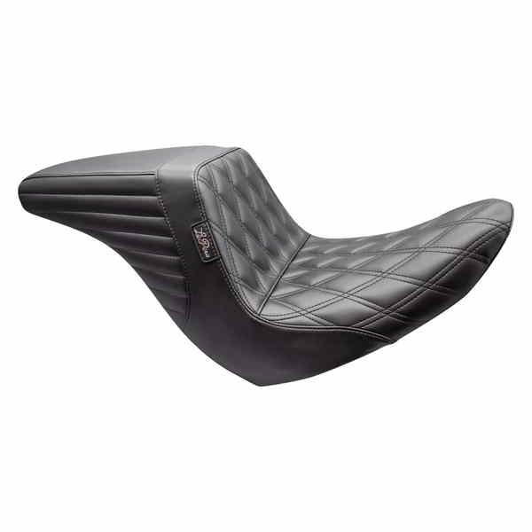 取寄せ キックフリップアップフロントシート - ダブルダイヤモンド - ブラック - FL/FX 18-24 ラペラ Kickflip Up Front Seat - Double Diamond - Black - FL/FX '18-'24 LYRU-590DD DRAG 08021551