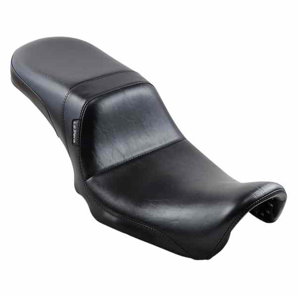 取寄せ デイトナ 2アップシート - バックレストなし - スムース - ブラック - ダイナ 06-17 ラペラ Daytona 2-Up Seat - Without Backrest - Smooth - Black - Dyna \'06-\'17 LK-515 DRAG 08030238｜ハーレーパーツデポ