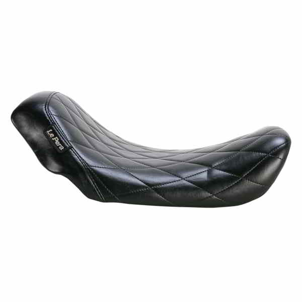 取寄せ ベアボーンズ ソロシート - ダイヤモンドステッチ - ブラック - ダイナ 06-17 ラペラ Bare Bones Solo Seat - Diamond Stitch - Black - Dyna '06-'17 LK-001DM DRAG 08030434|ハーレーパーツデポ