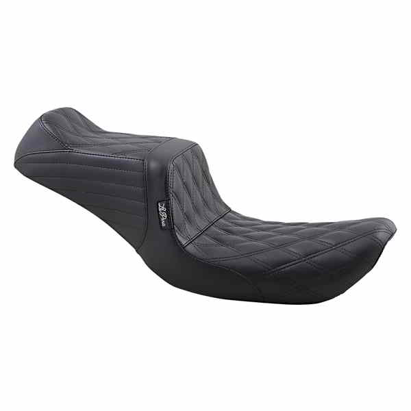 取寄せ テールウィップシート - ダブルダイヤモンド - ブラック - FXD 99-03 ラペラ Tailwhip Seat - Double Diamond - Black - FXD '99-'03 LN-581DD DRAG 08030687|ハーレーパーツデポ