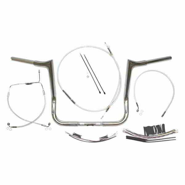 取寄せ ハンドルバーキット - バイキング - 12インチ - スターリングクロマイトIIR マグナム Handlebar Kit - Viking - 12 - Sterling Chromite IIR 38830-412 DRAG 06014404