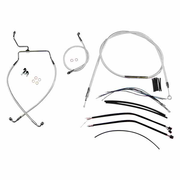 取寄せ コントロールケーブルキット - スターリングクロマイトIIR マグナム Control Cable Kit - Sterling Chromite IIR 387471 DRAG 06100951｜ハーレーパーツデポ 55,435円