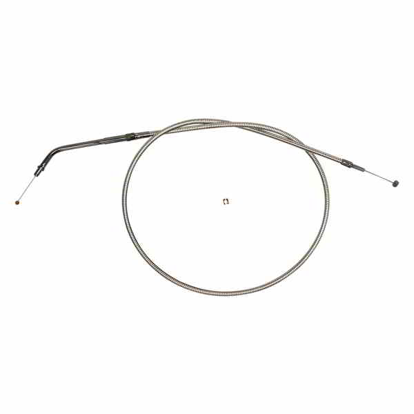 取寄せ スロットルケーブル - 研磨済み マグナム Throttle Cable - Polished 5330 DRAG 06500727