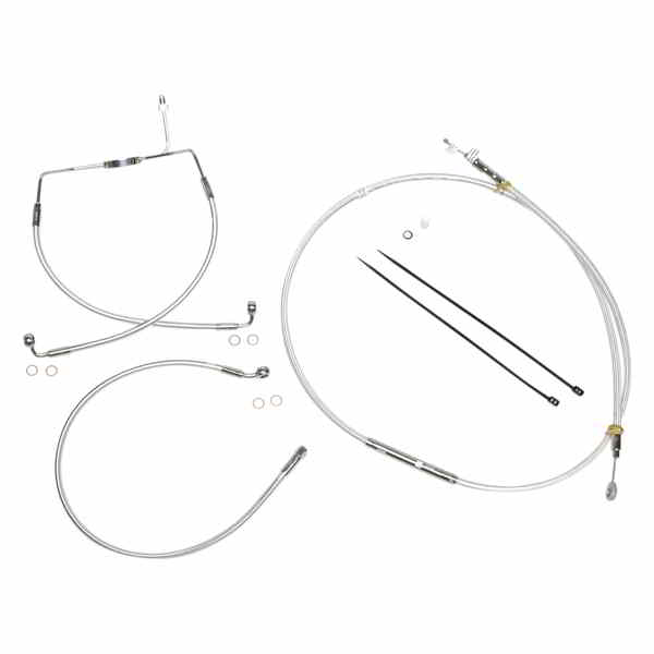 取寄せ コントロールケーブルキット - スターリングクロマイトIIR マグナム Control Cable Kit - Sterling Chromite IIR 387304 DRAG 06620468|ハーレーパーツデポ