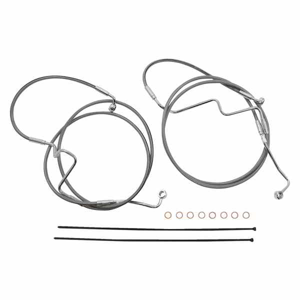 取寄せ コントロールケーブルキット - XR - ステンレススチール/クローム マグナム Control Cable Kit - XR - Stainless Steel/Chrome 5891011 DRAG 06621006