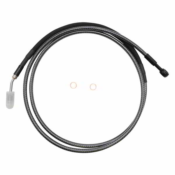 取寄せ 油圧クラッチライン - KARBONFIBR マグナム Hydraulic Clutch Line - KARBONFIBR 71772 DRAG 11321592｜ハーレーパーツデポ