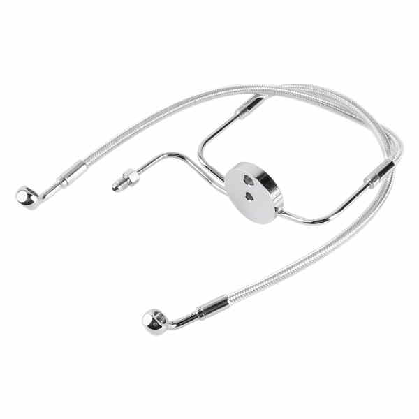 取寄せ ブレーキライン - スターリングクロマイトII マグナム Brake Line - Sterling Chromite II 37007 DRAG 17410474|ハーレーパーツデポ