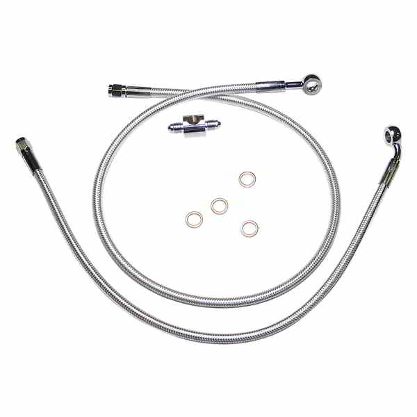 取寄せ ブレーキライン - リア - スターリングクロマイトII マグナム Brake Line - Rear - Sterling Chromite II 3609A DRAG 17411406