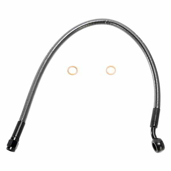 取寄せ ブレーキライン - 10 mm-35° - 17インチ - ブラックパール マグナム Brake Line - 10 mm-35° - 17 - Black Pearl AS47117 DRAG 17414066