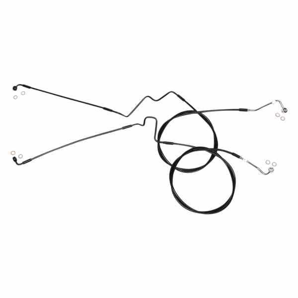 取寄せ ブレーキライン - 下部 - ブラック - ABS マグナム Brake Line - Lower - Black - ABS SBB1116-00 DRAG 17415583