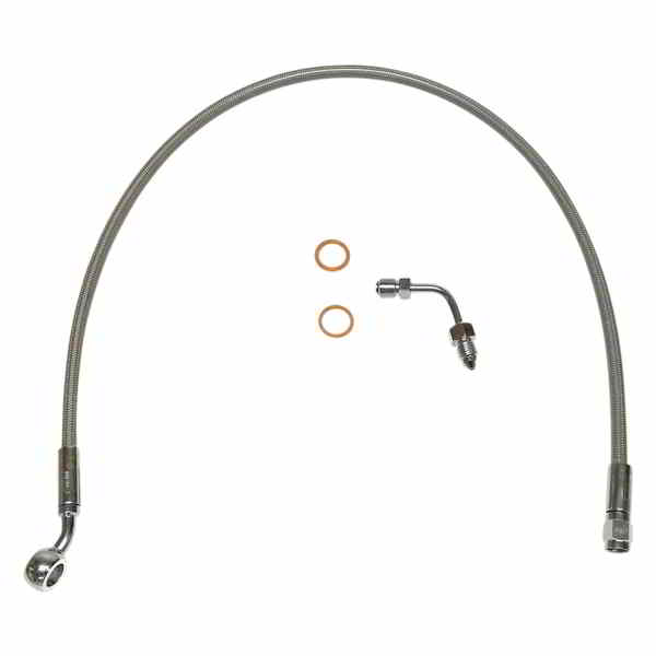 取寄せ ブレーキライン - アッパー - ステンレススチール - ABS マグナム Brake Line - Upper - Stainless Steel - ABS SSC1507-26 DRAG 17415877
