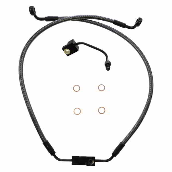 取寄せ ブレーキライン - ロア - カーボンファイバー マグナム Brake Line - Lower - KARBONFIBER AS77006 DRAG 17416292