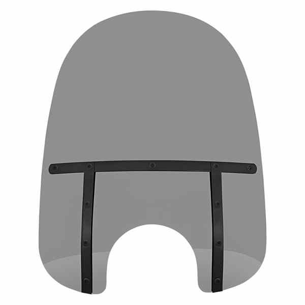 取寄せ ファッツ ウィンドシールド - ブラックスモーク - 21インチ メンフィスシェード Fats Windshield - Black Smoke - 21 MEB34112 DRAG 23110111