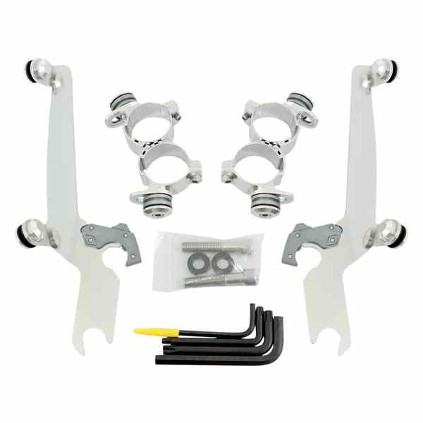 取寄せ Sportshield トリガーロックマウントキット - ポリッシュ仕上げ - XL48 メンフィスシェード Sportshield Trigger-Lock Mounting Kit - Polished - XL48 MEK1985 DRAG 23200109|ハーレーパーツデポ