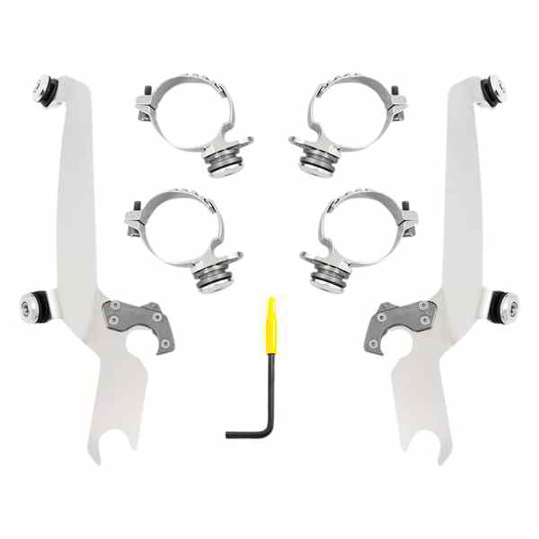 取寄せ Sportshield トリガーロック コンプリートマウントキット - ポリッシュ仕上げ - XL メンフィスシェード Sportshield Trigger Lock Complete Mount Kit - Polished - XL MEK2055 DRAG 23200269｜ハーレーパーツデポ