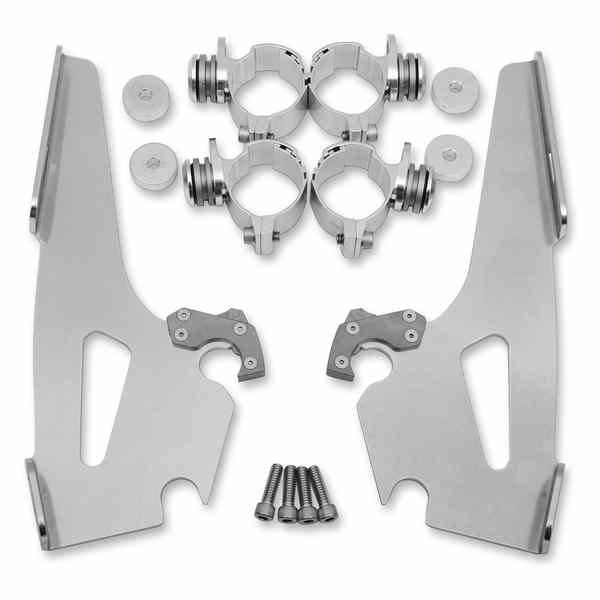 取寄せ Fats/Slim トリガーロックマウントキット - ナロー メンフィスシェード Fats/Slim Trigger Lock Mounting Kit - Narrow MEM8965 DRAG 23210044|ハーレーパーツデポ