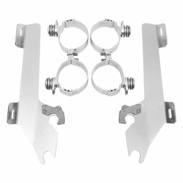 取寄せ バットウィング トリガーロックマウントキット - VTX 1800 - ポリッシュ仕上げ メンフィスシェード Batwing Trigger Lock Mounting Kit - VTX 1800 - Polished MEK1903 DRAG 23210121|ハーレーパーツデポ