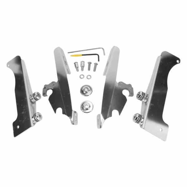 取寄せ バットウィング トリガーロック マウントキット - ストラトライナー メンフィスシェード Batwing Trigger Lock Mounting Kit - Stratoliner MEK1949 DRAG 23210173｜ハーレーパーツデポ